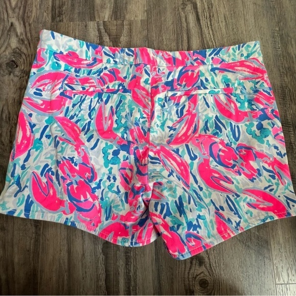 Lilly Pulitzer Hazelle Stretch Shorts Beyond The Sea (29185) 4 - Picture 5 of 13